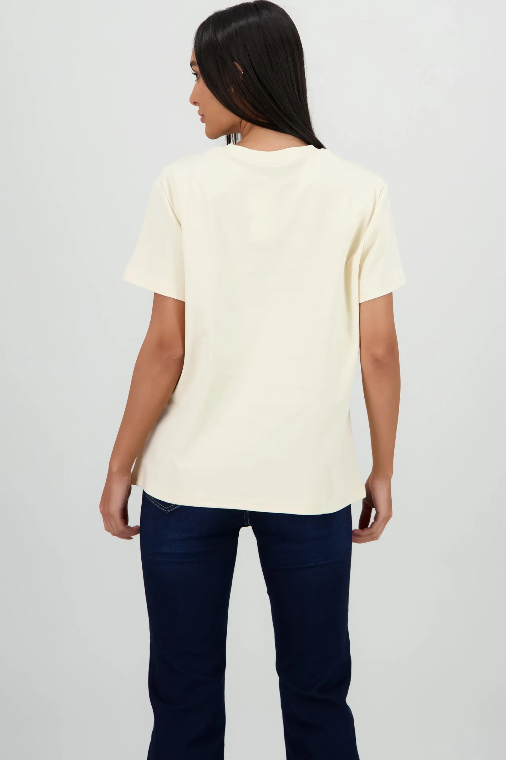 Shasa Oversized Short Sleeve T Shirt with Orange Print