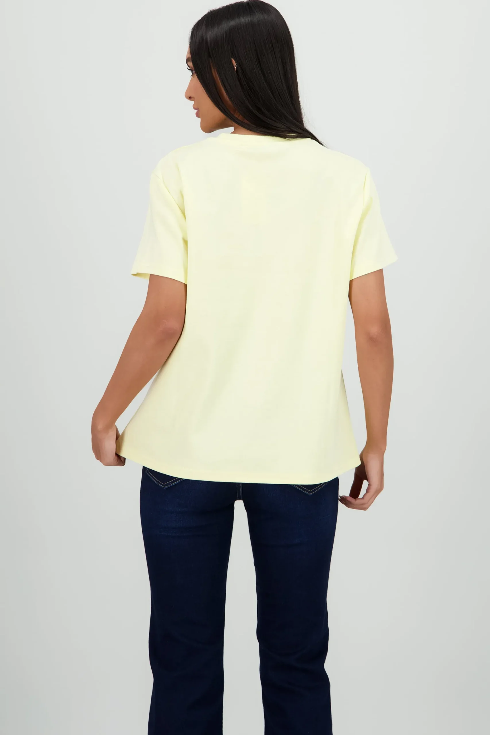 Shasa Oversized Short Sleeve T Shirt with Orange Print