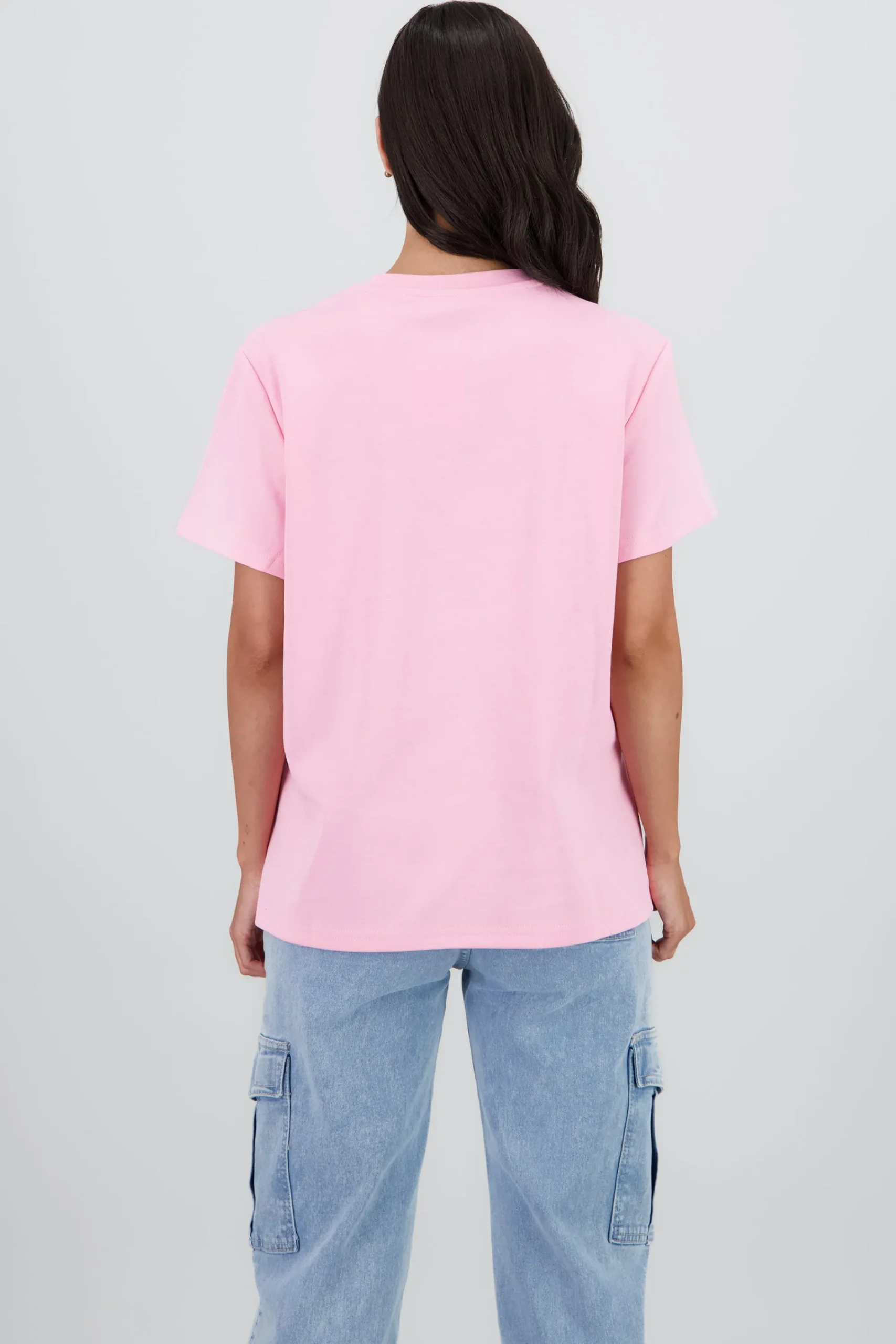 Shasa Oversized Short Sleeve T Shirt with Pomegranate Print