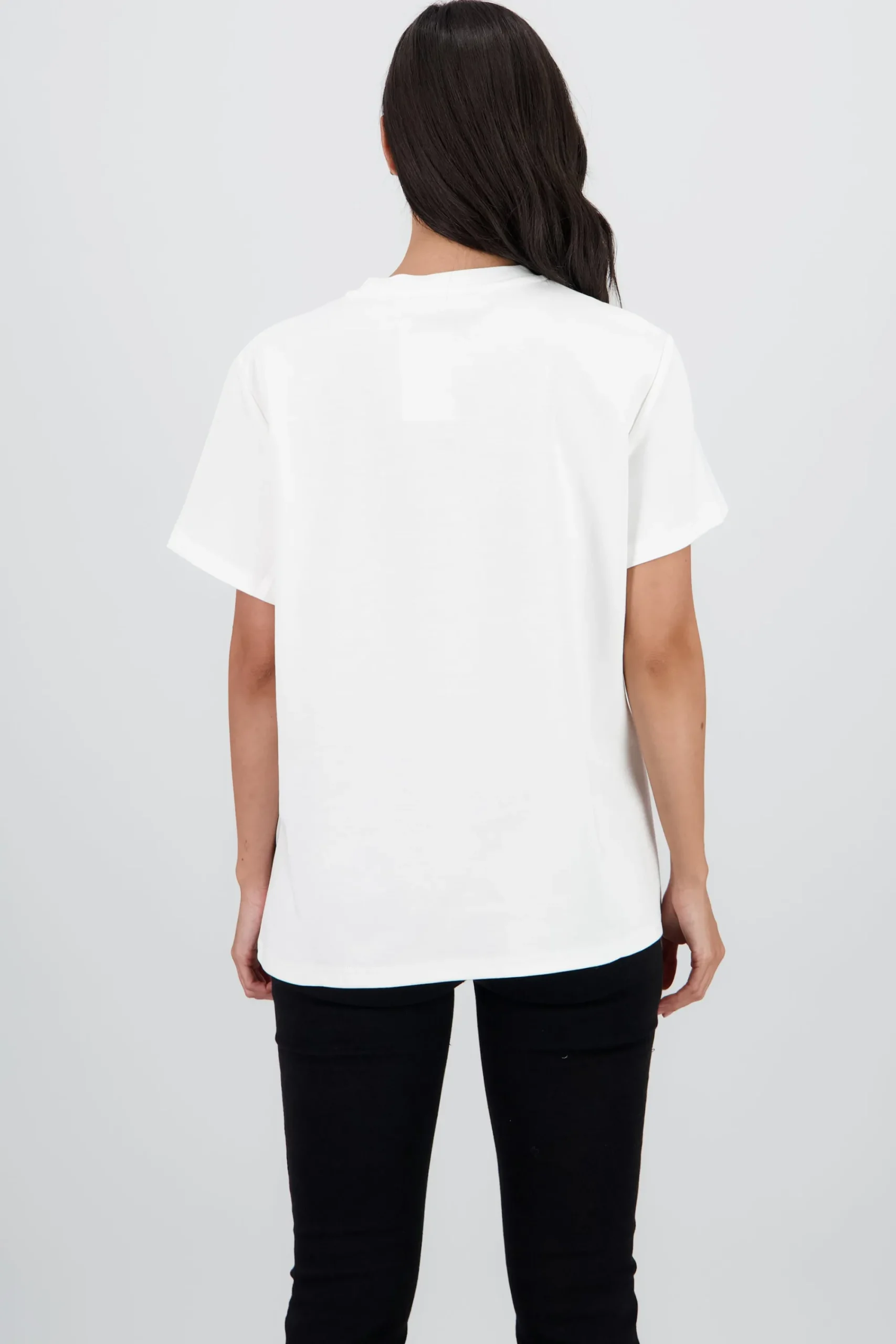 Shasa Oversized Short Sleeve T Shirt with Pomegranate Print