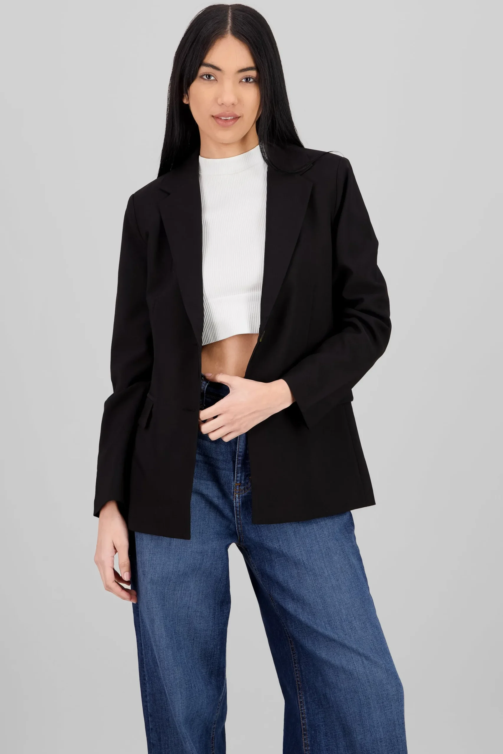 Shasa Oversized Solid Blazer