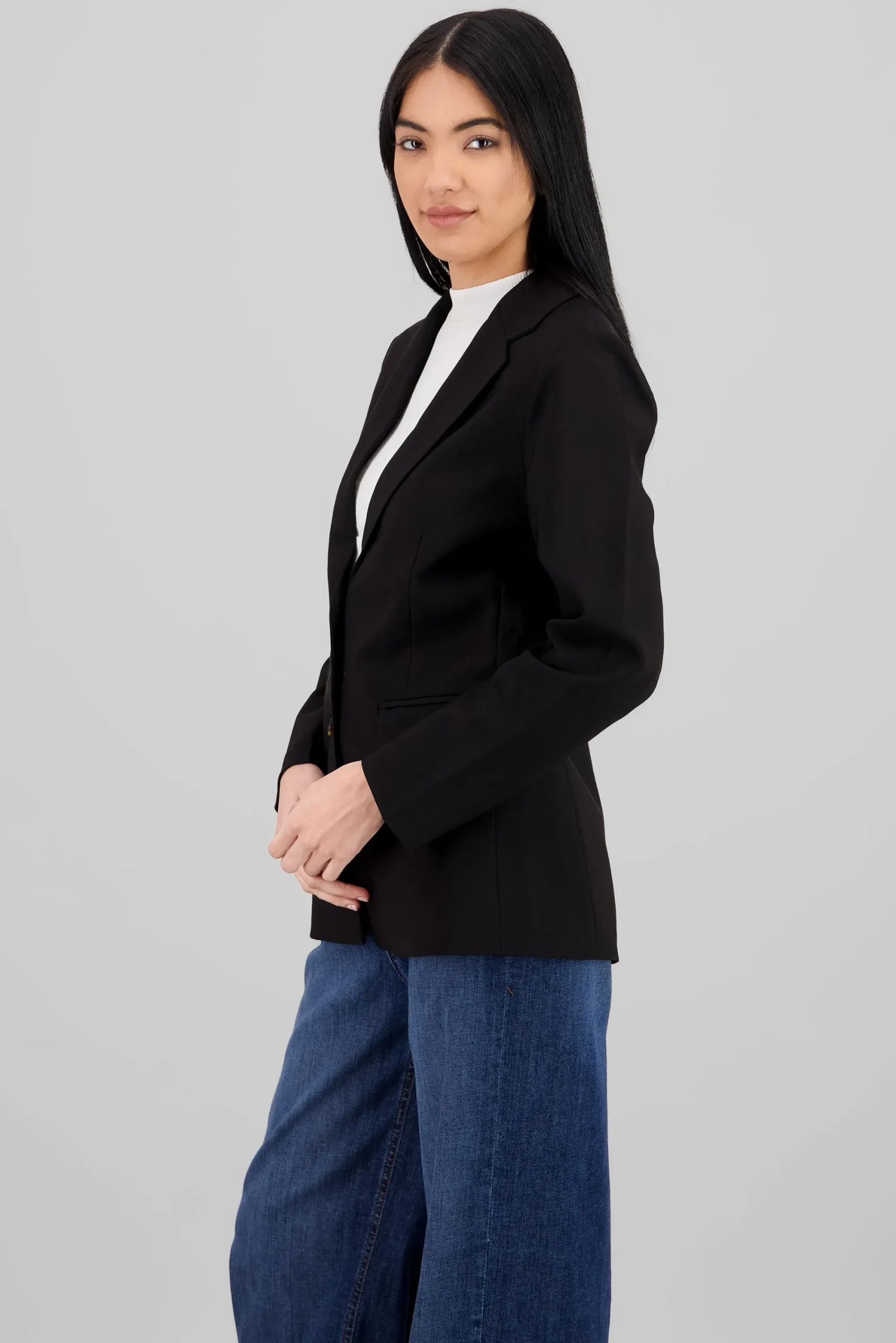 Shasa Oversized Solid Blazer