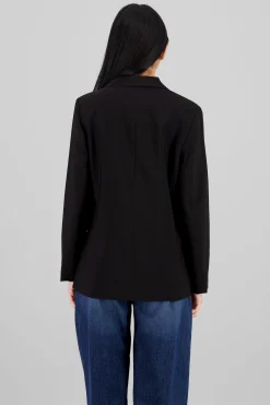 Shasa Oversized Solid Blazer