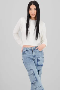 Shasa Oversized Solid Sweater