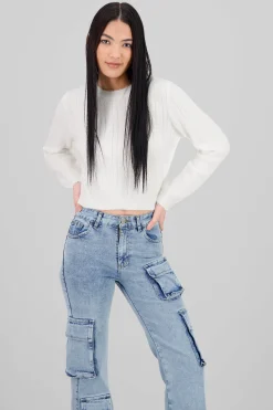 Shasa Oversized Solid Sweater