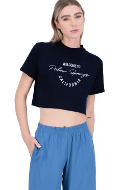 Shasa Palm Springs Boxy Crop Top