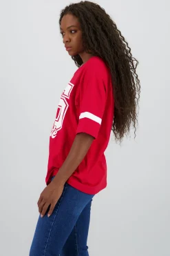 Shasa Palmdale T Shirt with Contrast Sleeves