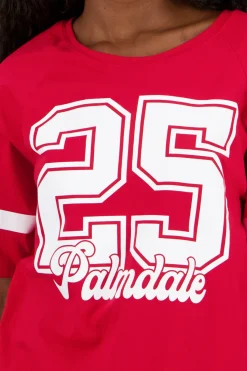 Shasa Palmdale T Shirt with Contrast Sleeves