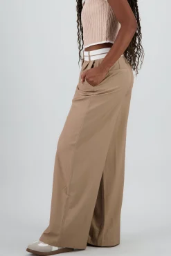 Shasa Pants with Contrast Waistband