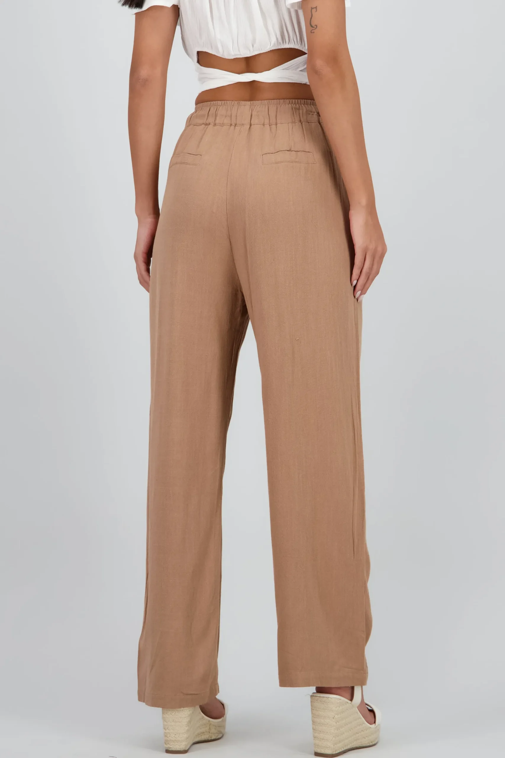 Shasa Pants with Drawstring Detail