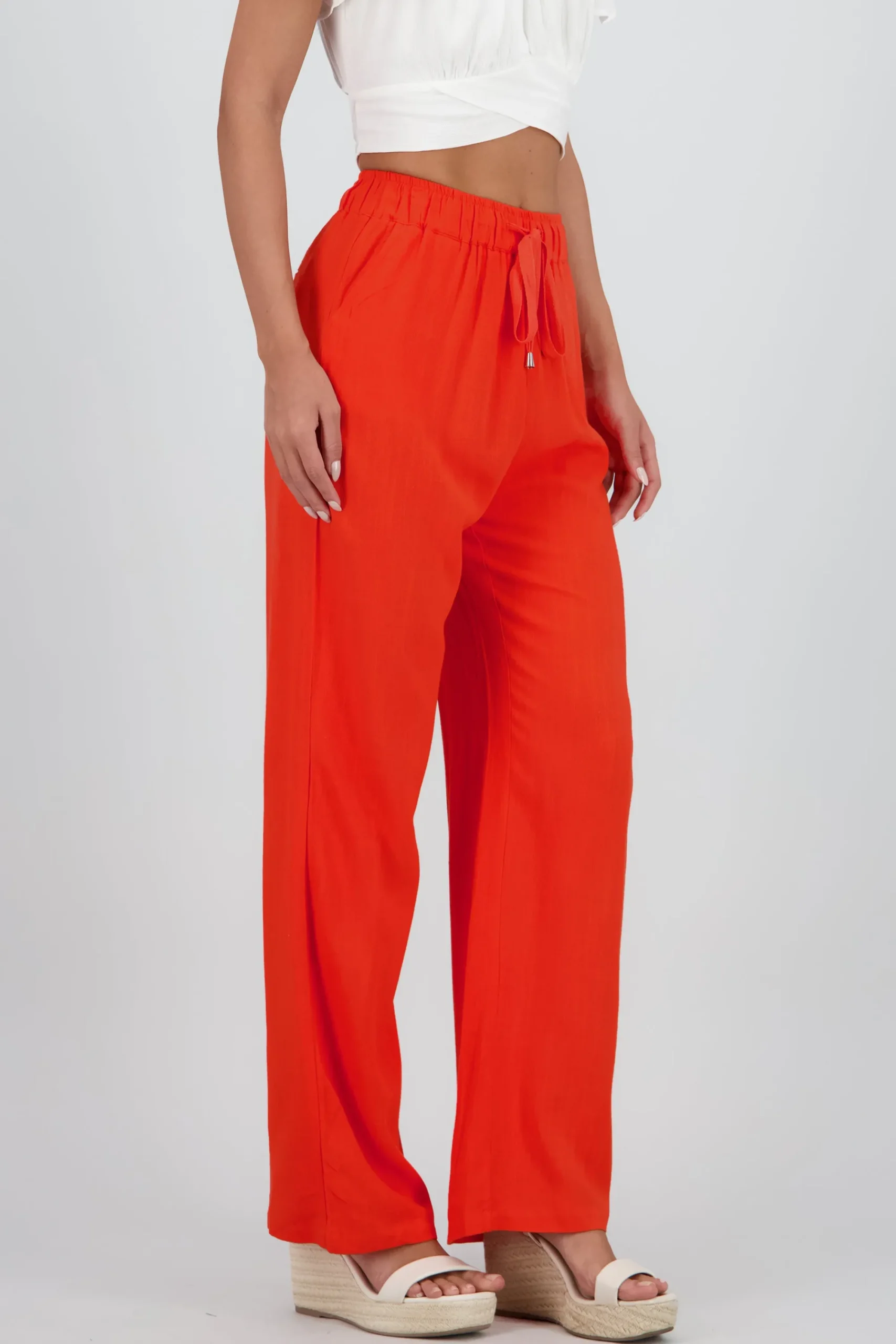 Shasa Pants with Drawstring Detail