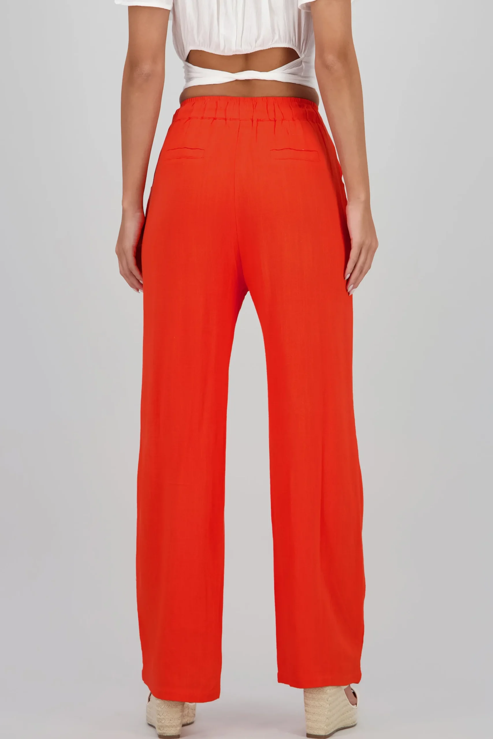 Shasa Pants with Drawstring Detail