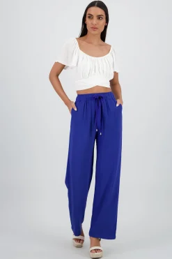 Shasa Pants with Drawstring Detail