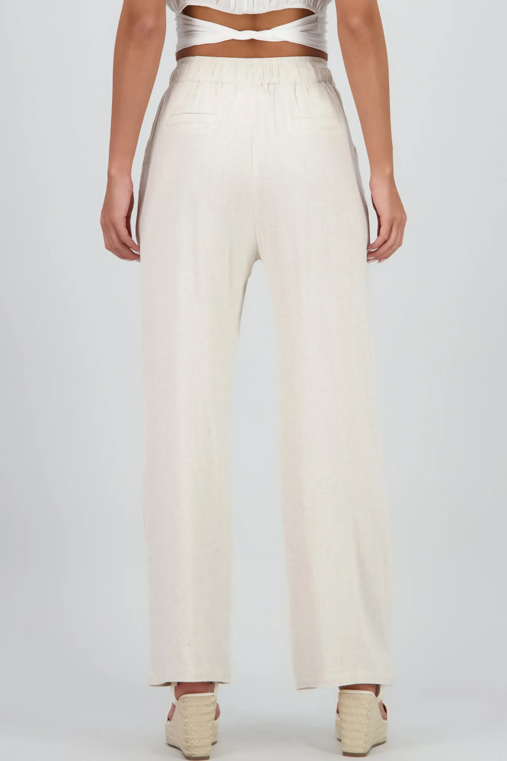 Shasa Pants with Drawstring Detail