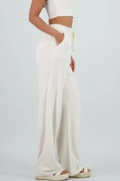 Shasa Pants with drawstring detail