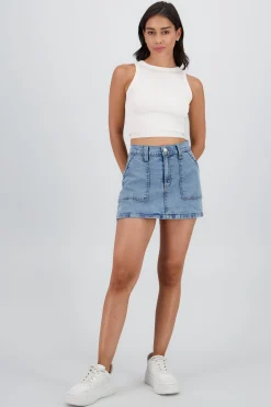 Shasa Patch Cargo Skort