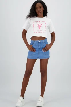 Shasa Patch Pockets Skirt