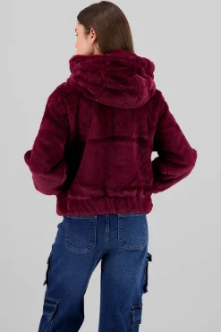Shasa Peluche Jacket with Zipper