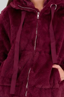 Shasa Peluche Jacket with Zipper
