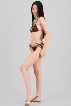 Shasa 3-Piece Sequined Bikini