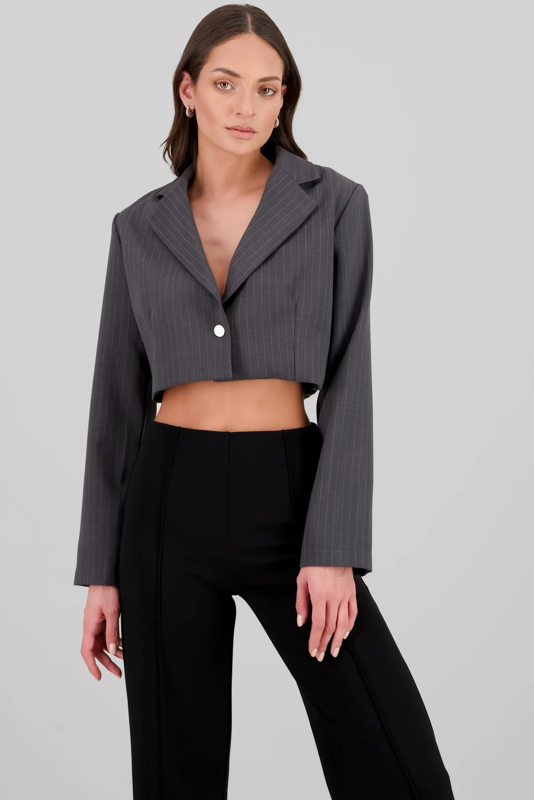 Shasa Pinstripe Blazer