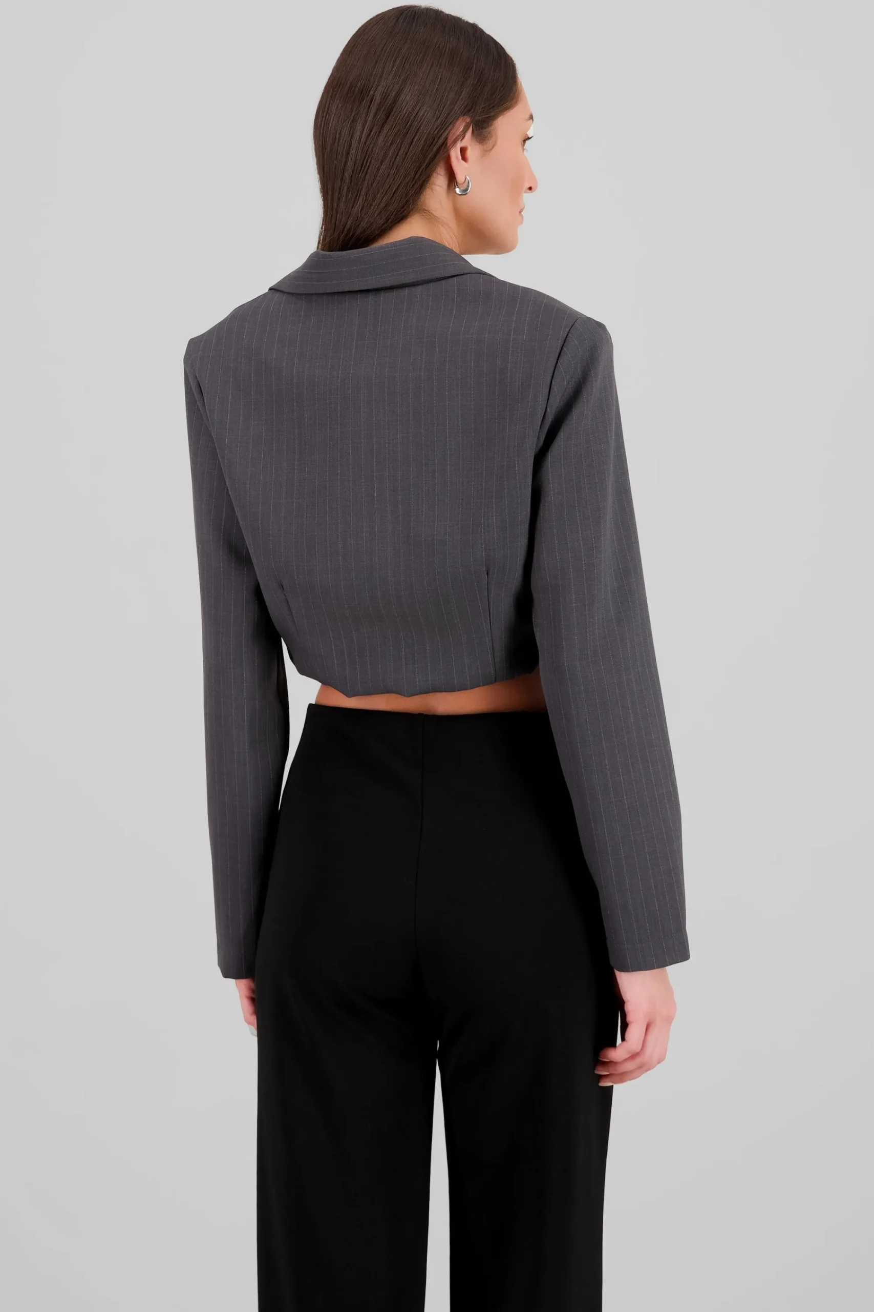 Shasa Pinstripe Blazer