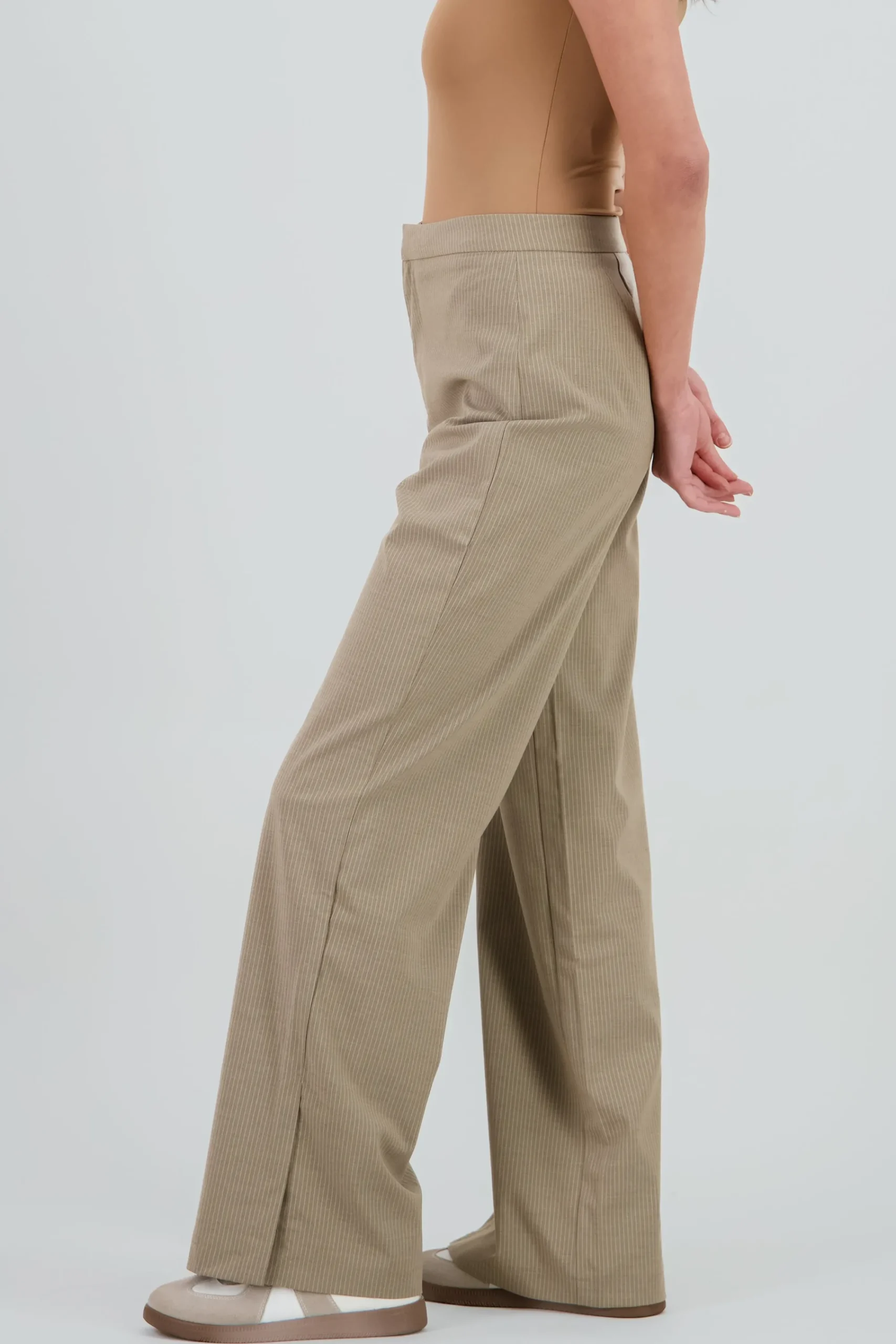 Shasa Pinstriped Tailored Pants
