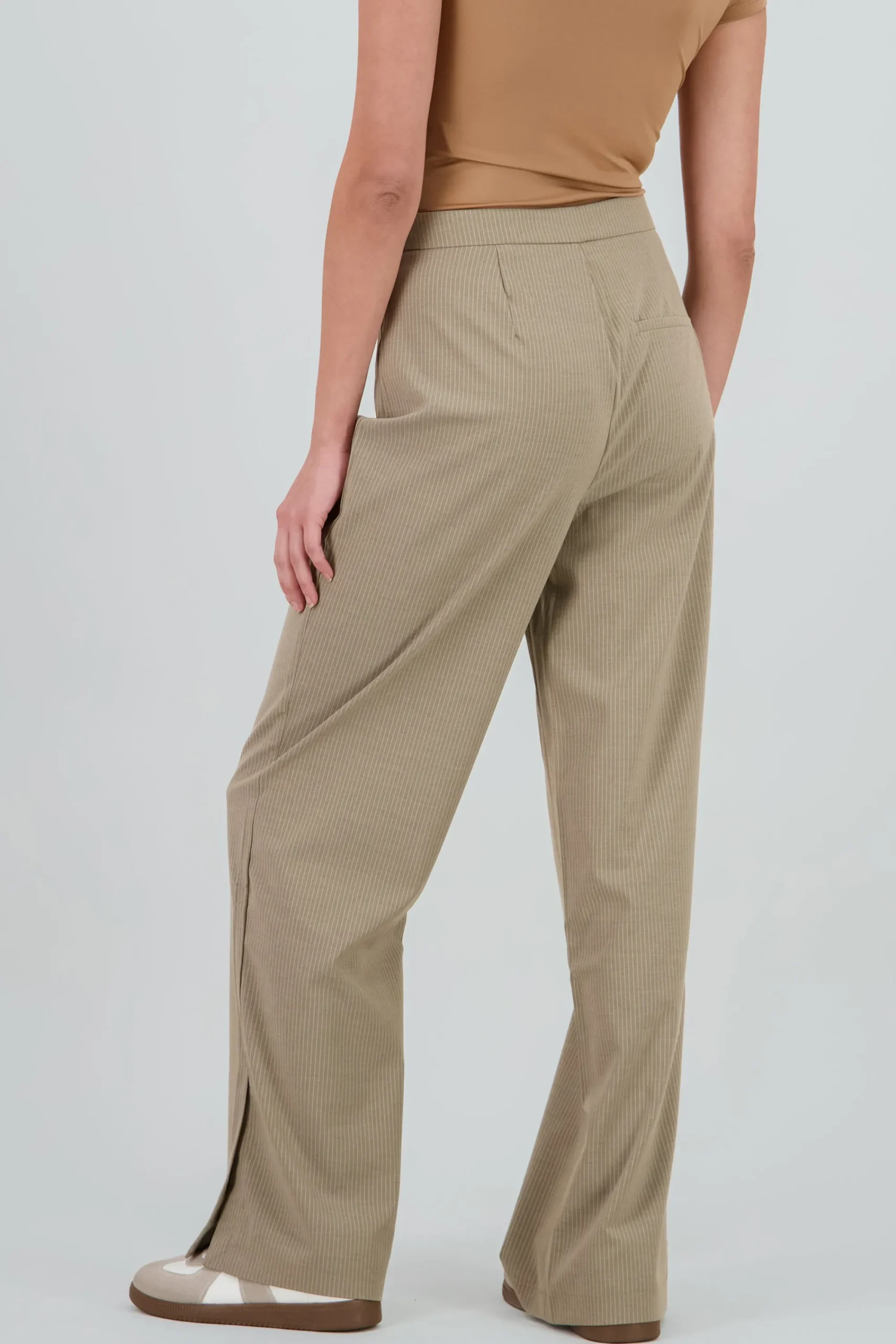 Shasa Pinstriped Tailored Pants