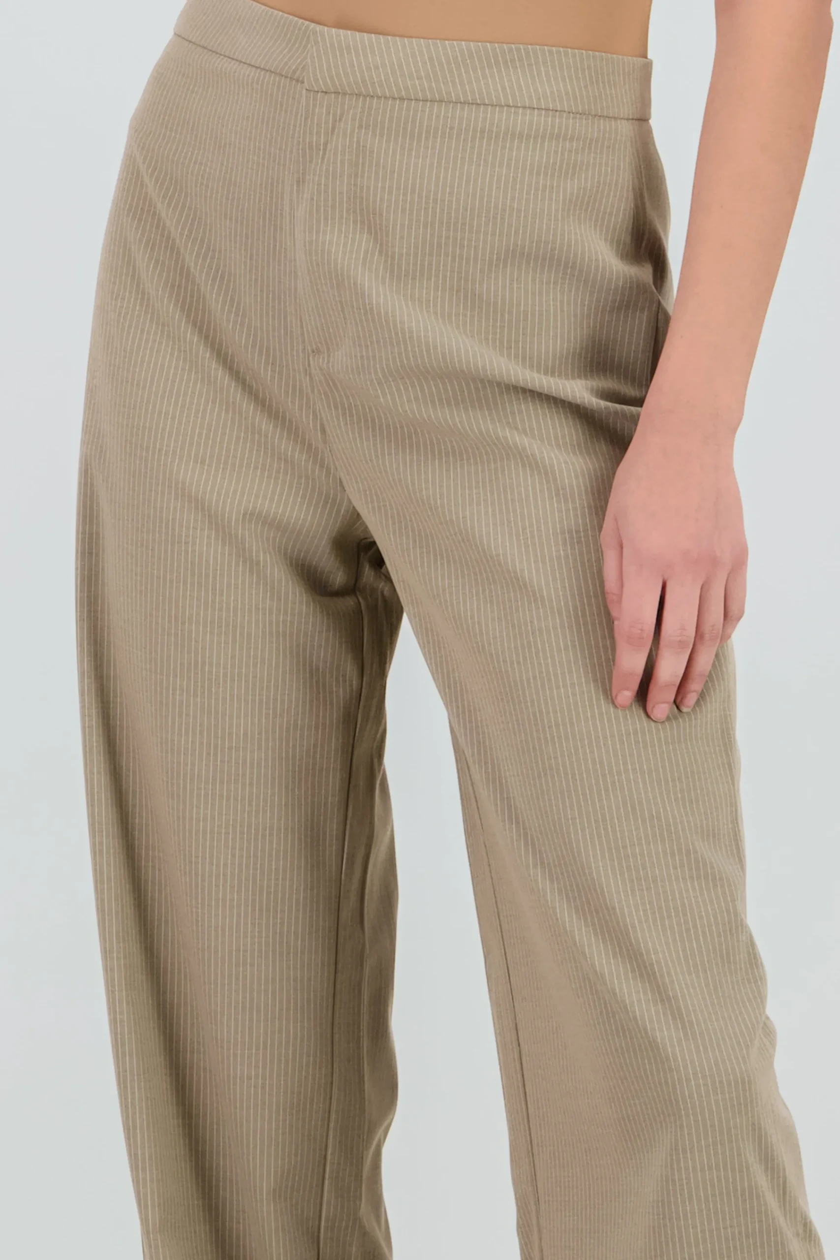 Shasa Pinstriped Tailored Pants