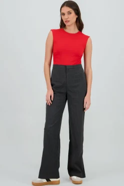 Shasa Pinstriped Tailored Pants