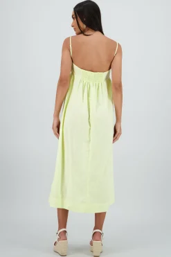 Shasa Piping Detail Maxi Dress