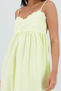 Shasa Piping Detail Maxi Dress