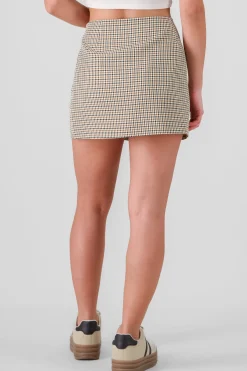 Shasa Plaid Mini Skirt