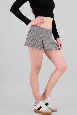 Shasa Plaid Skort
