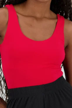 Shasa Plain Bodysuit with Round Neck