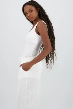 Shasa Plain Bodysuit with Round Neck