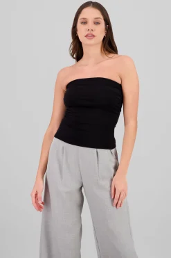 Shasa Plain Pleated Top