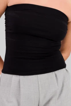 Shasa Plain Pleated Top