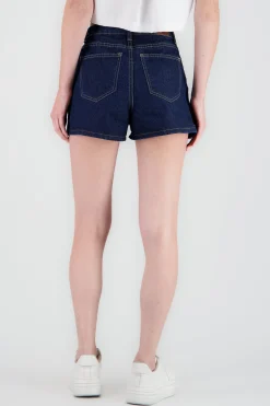 Shasa Plain Shorts with Diagonal Pockets