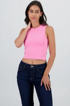 Shasa Plain Sleeveless Top