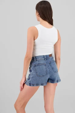 Shasa Plain Sleeveless Top