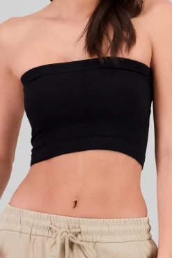 Shasa Plain Strapless Top