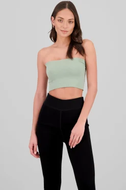 Shasa Plain Strapless Top