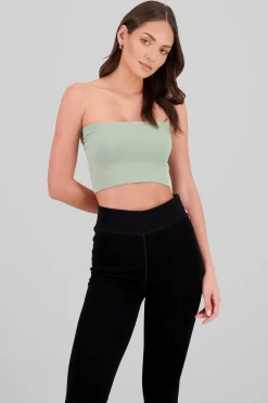 Shasa Plain Strapless Top