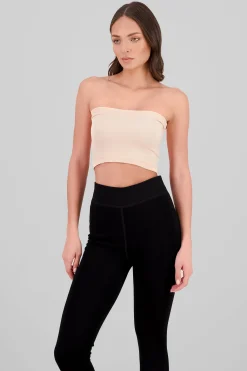 Shasa Plain Strapless Top