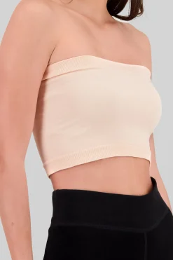 Shasa Plain Strapless Top