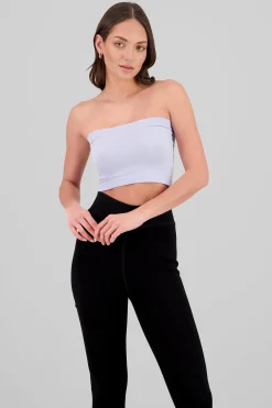 Shasa Plain Strapless Top
