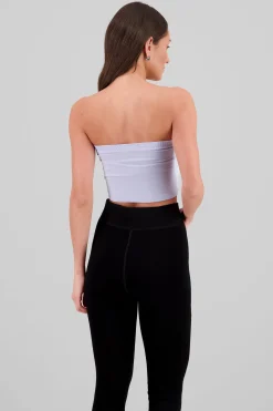 Shasa Plain Strapless Top