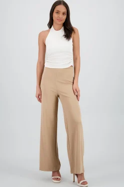 Shasa Plain Wide Leg Pants