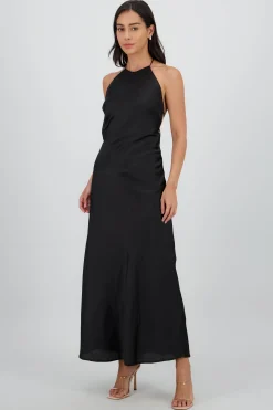 Shasa Pleated Mini Dress with Straps